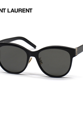 YSL圣罗兰时尚复古猫眼墨镜超轻板材个性潮流太阳镜男女SL M107/K