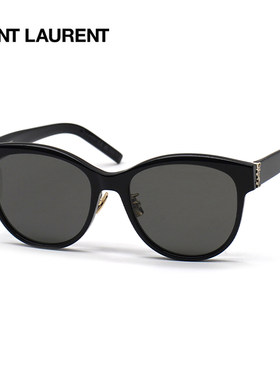 SAINT LAURENT/圣罗兰时尚复古猫眼墨镜板材太阳镜男女SL M107/K