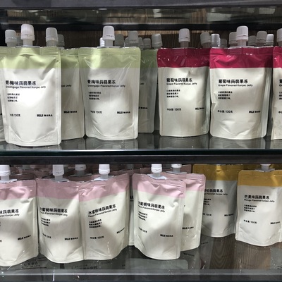 MUJI无印良品果汁蒟蒻果冻袋装