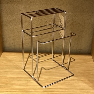 MUJI无印良品不锈钢厨房置物架长10宽20.5高15cm