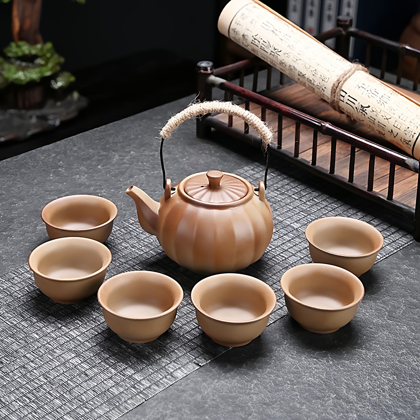 冬季围炉煮茶一站式专用工具套装食物夹摆盘碳炉罐罐壶南瓜壶茶杯,餐饮具,煮茶炉,淘宝优惠券,粉丝福利购,淘宝优惠卷