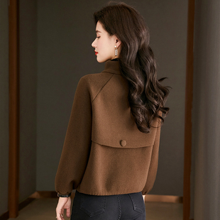 秋冬小个子短款卫衣女装2023新款春秋款高腰拉链外套薄款开衫外搭