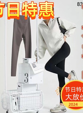 新款芬娜250克磨芭比裤毛鲨鱼裤黑色灰色咖色提臀收腹修身款百搭