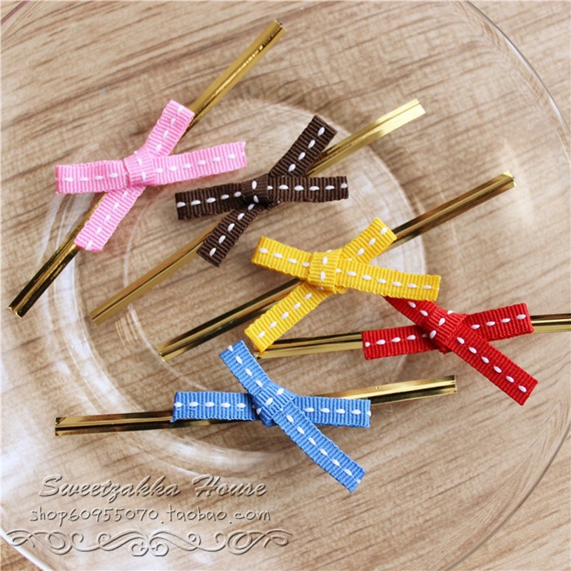 50枚价 跳线蝴蝶结装饰铁丝 礼口包装袋封口用扎丝 绑绳 糖盒配件,节庆用品/礼品,糖盒/糖盒配件,淘宝优惠券,粉丝福利购,淘宝优惠卷