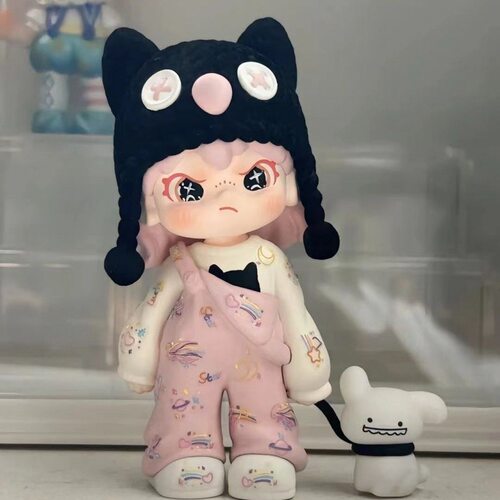 3D立体拽姐Dora生人勿近石膏娃娃涂色创意dly彩绘白胚摆地摊