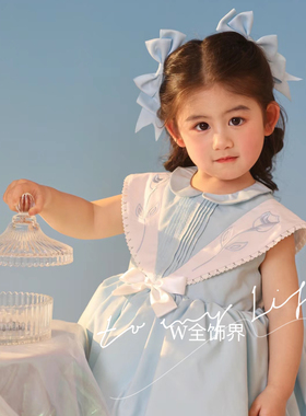 马卡龙韩版立体在逃公主蝴蝶结对夹儿童发夹宝宝头饰表女孩边夹