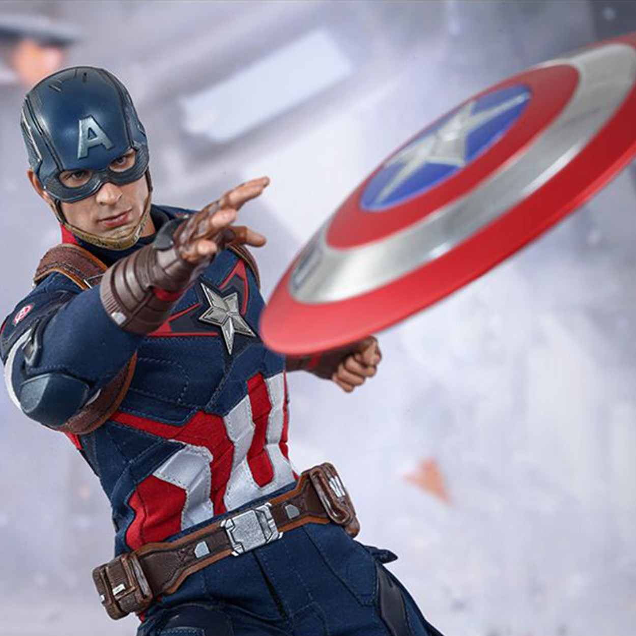 【SOLD】 HotToys 复仇者联盟4 终局之战 美国队长 美队 可动人偶