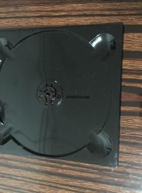 黑色原料CD盘托 亮面光盘托塑料托盒 cddvd硬纸盒内底托100个50元