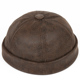 休闲复古真皮帽子男士 地主帽秋冬季 中老年老北京贝勒爷瓜皮帽单帽