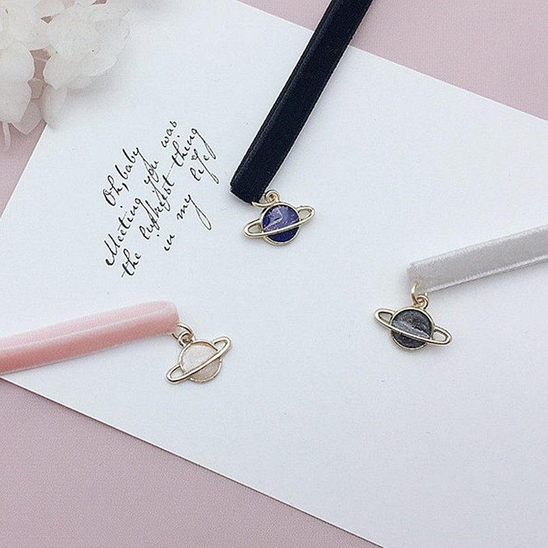 小宇宙！原创设计 滴釉镶钻星球小星星吊坠丝绒麂皮绳choker项圈,饰品/流行首饰/时尚饰品新,项链,淘宝优惠券,粉丝福利购,淘宝优惠卷