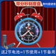 奥特曼赛罗小闹钟表卡通儿童男孩学生专用闹铃网红起床夜光灯静音