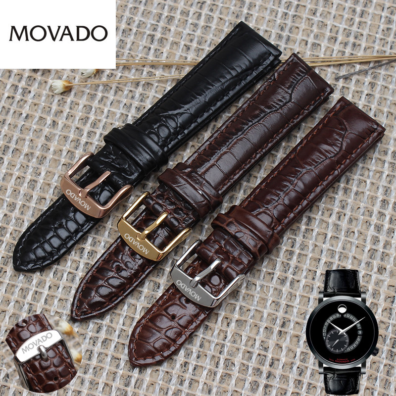 小牛皮手表带 代用Movado摩凡陀瑞动 博物馆真皮表链鳄纹 18 20mm|ruв категории часы, аксессуары - от Buy2taobao.com для оказания профессиональной услуги покупки агента Taobao