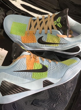 STY定制nike Kobe 9科比9白色ZK9低帮实战耐克篮球鞋2025新款男子