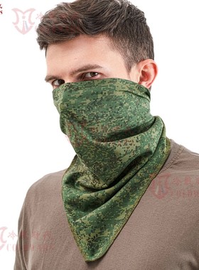 冷战直采俄军迷彩魔术头巾三角巾BARS战术面罩骑行面巾战斗围巾男
