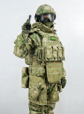 冷战复刻俄军特种兵策略战术背心防弹衣俄式重型战斗防护装备迷彩