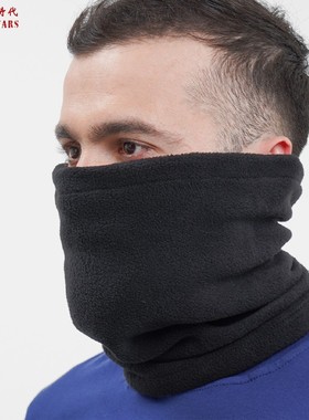 冷战外贸冬季加绒防寒保暖战术脖套巴拉克拉法帽户外骑行滑雪防风