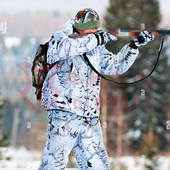 冷战直采俄罗斯特种兵雪鸮冬季 罩衣猫头鹰罩衣splav先锋 雪地伪装