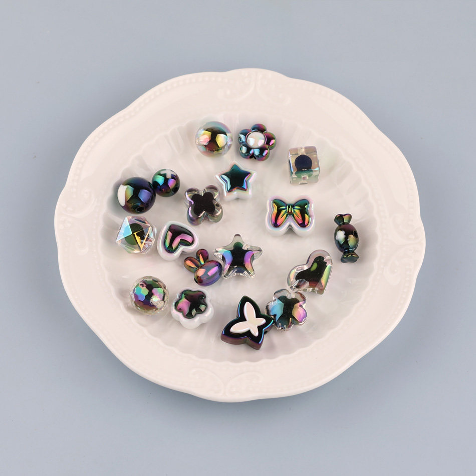 亚克力黑色UV镀彩珠中珠 diy手工自制手机链钥匙扣饰品材料配件,饰品/流行首饰/时尚饰品新,其他DIY饰品配件,淘宝优惠券,粉丝福利购,淘宝优惠卷