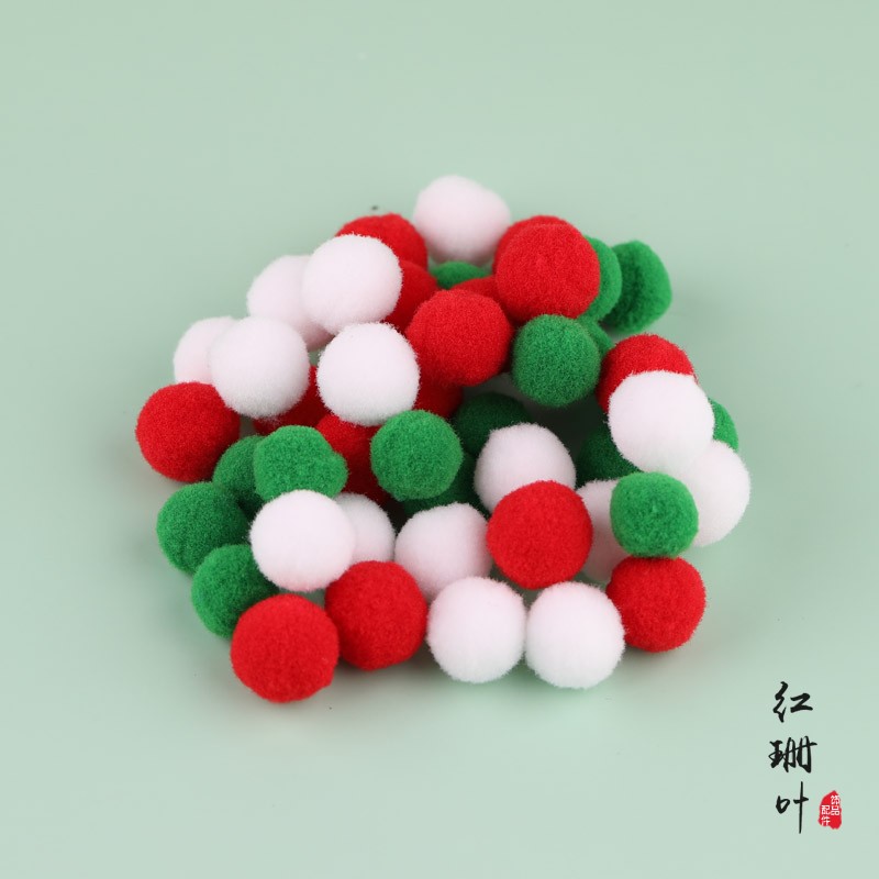 diy手机壳儿童小绒球