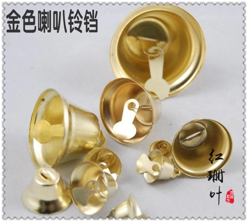 Аксессуар с аксессуарами, золотой мегафон, колокольчик, подвеска, «сделай сам»