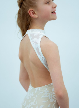 舞蹈共和新款纽约百老汇xiaoxiao儿童芭蕾练功衣C1517丝绒连体服