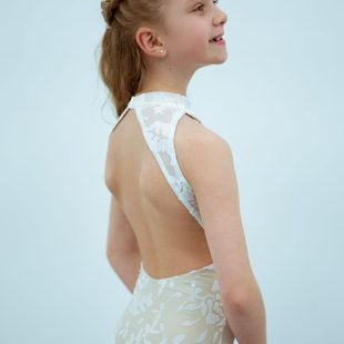 舞蹈共和新款纽约百老汇xiaoxiao儿童芭蕾练功衣C1517丝绒连体服