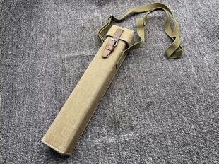 老货原品60年代苏联A6潜望镜单通望远镜帆布盒帐篷烧烤渔具收纳盒