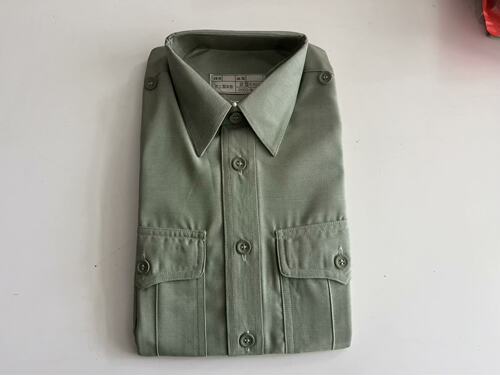 保真原品老货99款武衙衬衫老式8-柒常服短袖正品正装速干衬衫
