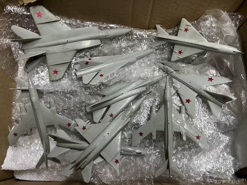 保真70年代苏军米格21米格23米格25苏76战机模型塑料敌我识别教具