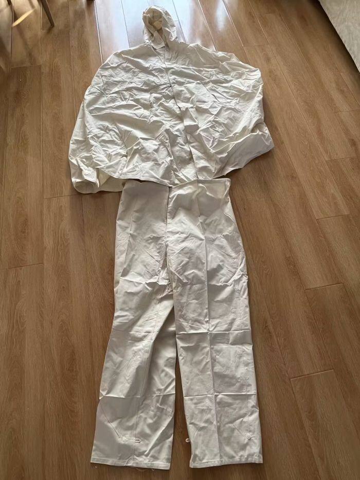 公发老货70年代雪地伪装服珍宝岛长津湖同款寒区白色吉利服狙击服