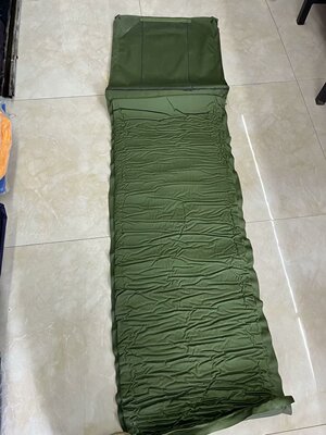 保真老货80年代自动充气垫79对越自卫还击猫耳洞原品防潮垫户外垫