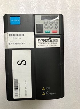 汇川变频器MD310T3.7BNXD3.7KW拆议价