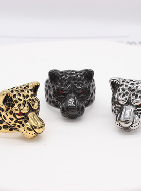 钛钢戒指指环钛钢朋克男