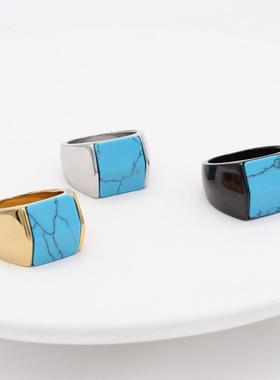 男款戒指钛钢时尚钛钢戒指指环