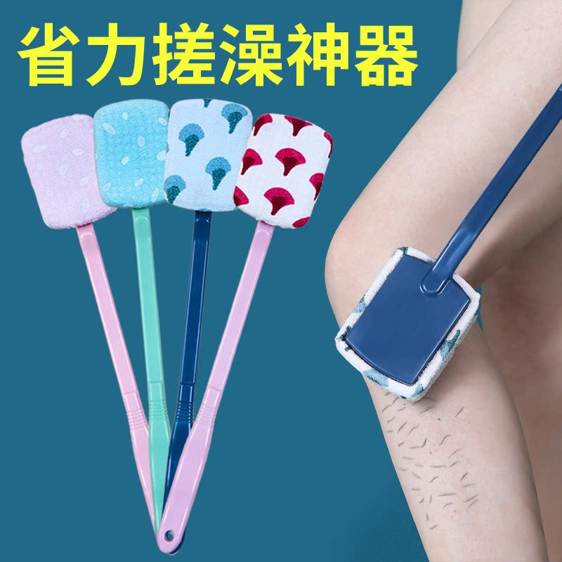 洗澡刷子沐浴刷搓澡神器搓背身体家用擦后背泥长柄强力不求人搓灰