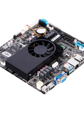 现货i3i5i7双网LVDS一体机游戏机2代3代迷你ITX主板17*17CM工控板