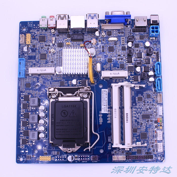 ÌØ¼Û ½Ü΢H81-itxÃÔÄãÖ÷°å12V/msata/wifi/LVDSµãÆÁÒ»Ìå»úÖ÷°å