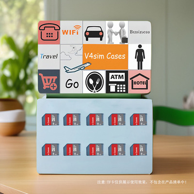手机内存卡TF卡航拍摄影收纳整理