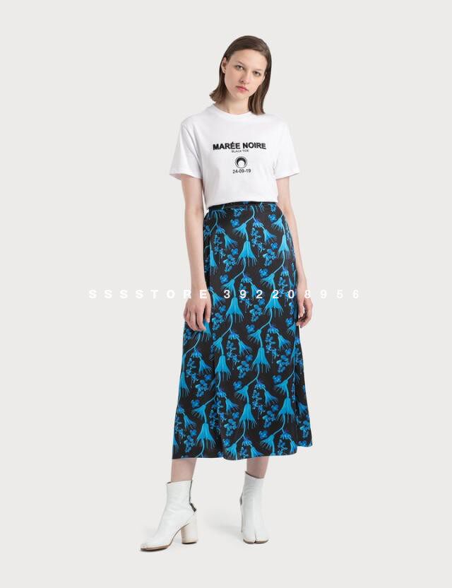 [ SSS ] MARINE SERRE Wrap Flower Skirt Floral print Slit Skirts femalein the Women's clothing/Boutique , Skirts  category - from Buy2taobao.com to provide professional Taobao agent buy service