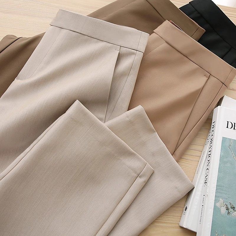 显腿直的烟管裤！亲肤舒适高性价！通勤九分锥形西裤女秋小个子,女装/女士精品,西装裤/正装裤,淘宝优惠券,粉丝福利购,淘宝优惠卷