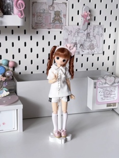 mamachapp Azone S M二代体娃衣Polo衫套装ob22/24小布光魇上衣新