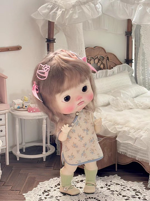 bjd娃衣6分superbaby旗袍胖点体josh小布Blythe蓝豆豆Qbaby体ob11