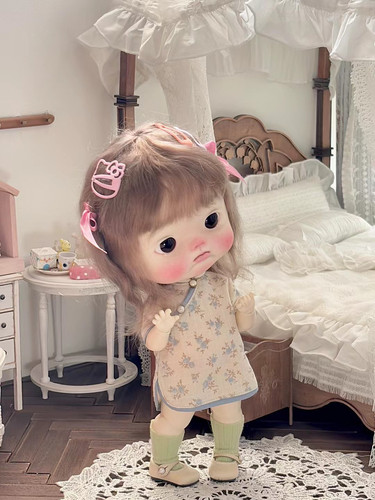 bjd娃衣6分superbaby旗袍胖点体josh小布Blythe蓝豆豆Qbaby体ob11