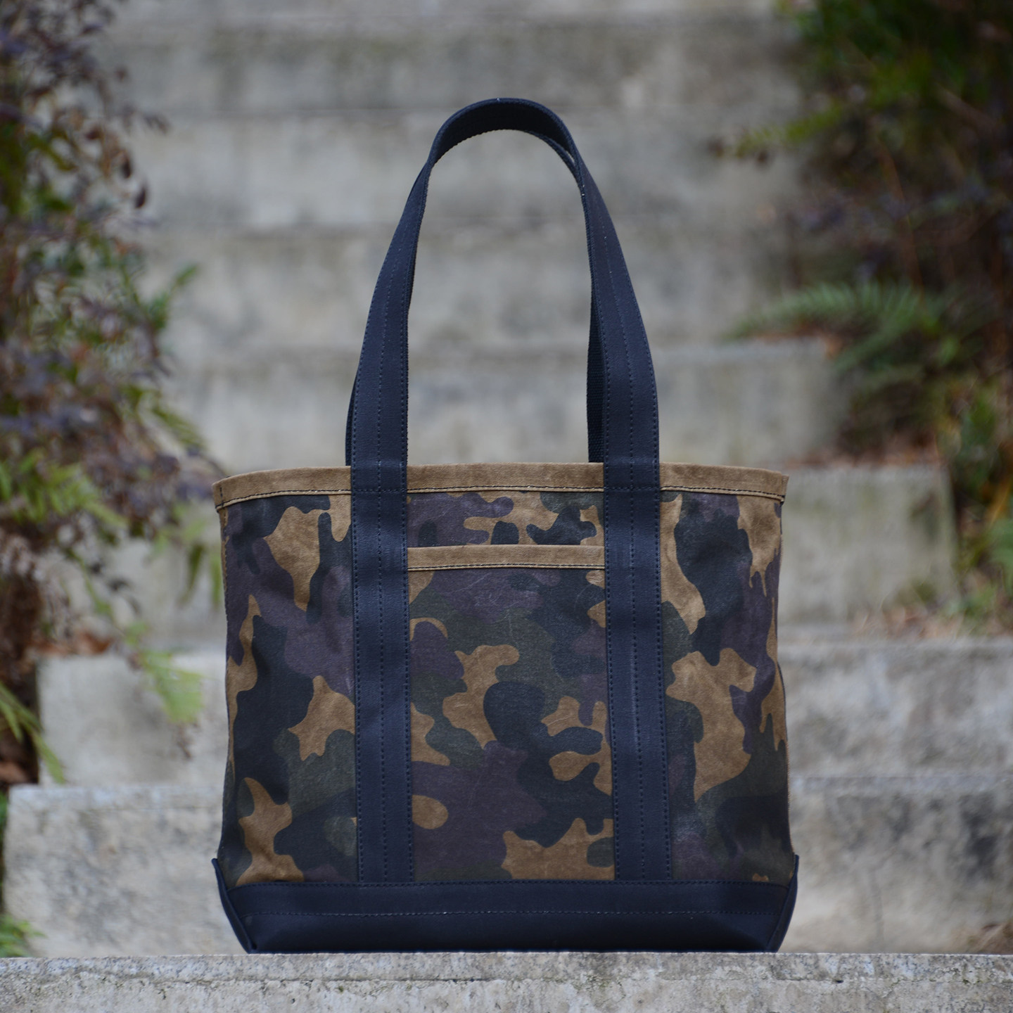 重磅帆布托特包tote包 油蜡迷彩黑织带单肩手提休闲uivy原创设计,箱包皮具/热销女包/男包,时尚帆布包,淘宝优惠券,粉丝福利购,淘宝优惠卷