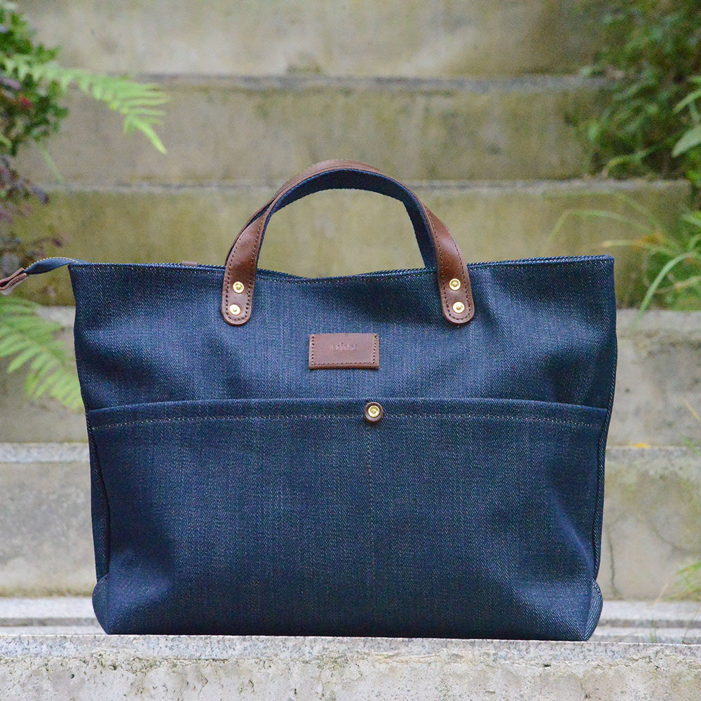 个性牛仔包托特包uivy