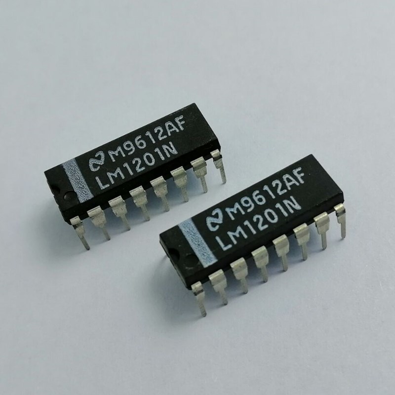 LM1201N   LM1201  全新原装美国NS  视频芯片 直插DIP-16