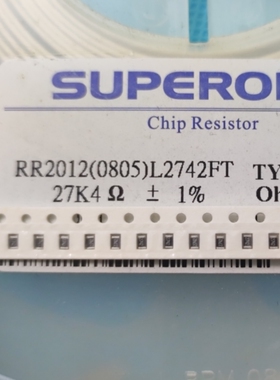 贴片电阻RR2012(0805)L2742FT 27K4  27.4K 精度1% (出售100片)