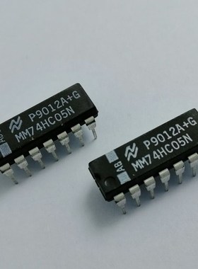 MM74HC05N 74HC05N  全新原装NS  直插DIP-14  优质