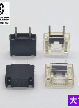 进口DAITO透明 黑色LM10 大1A LM1A 1.0A 机床保险丝日本大东保险