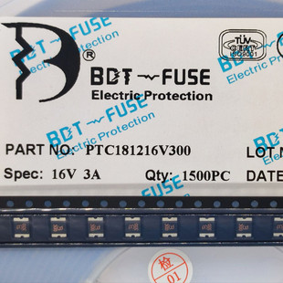 贴片自恢复保险丝 PTC181216V300  1812 3A 16V 台湾宝电BDT FUSE